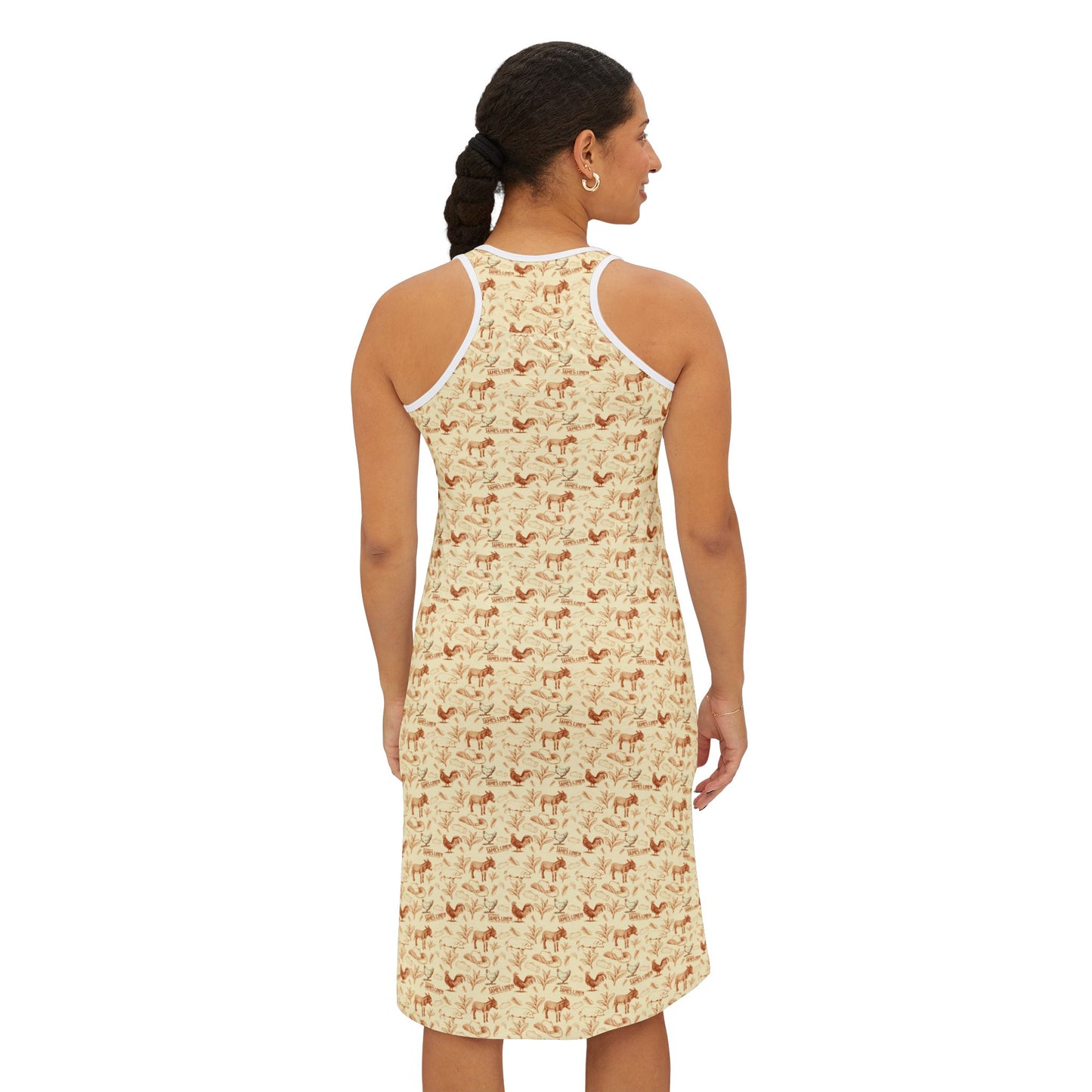 OG Linen Family Custom Print Women's Tank Dress