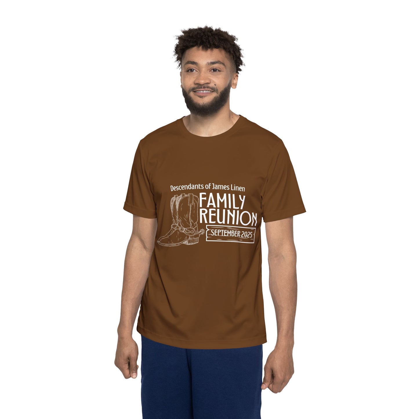 Linen Family Reunion Athletic Tee (up to 4XL)