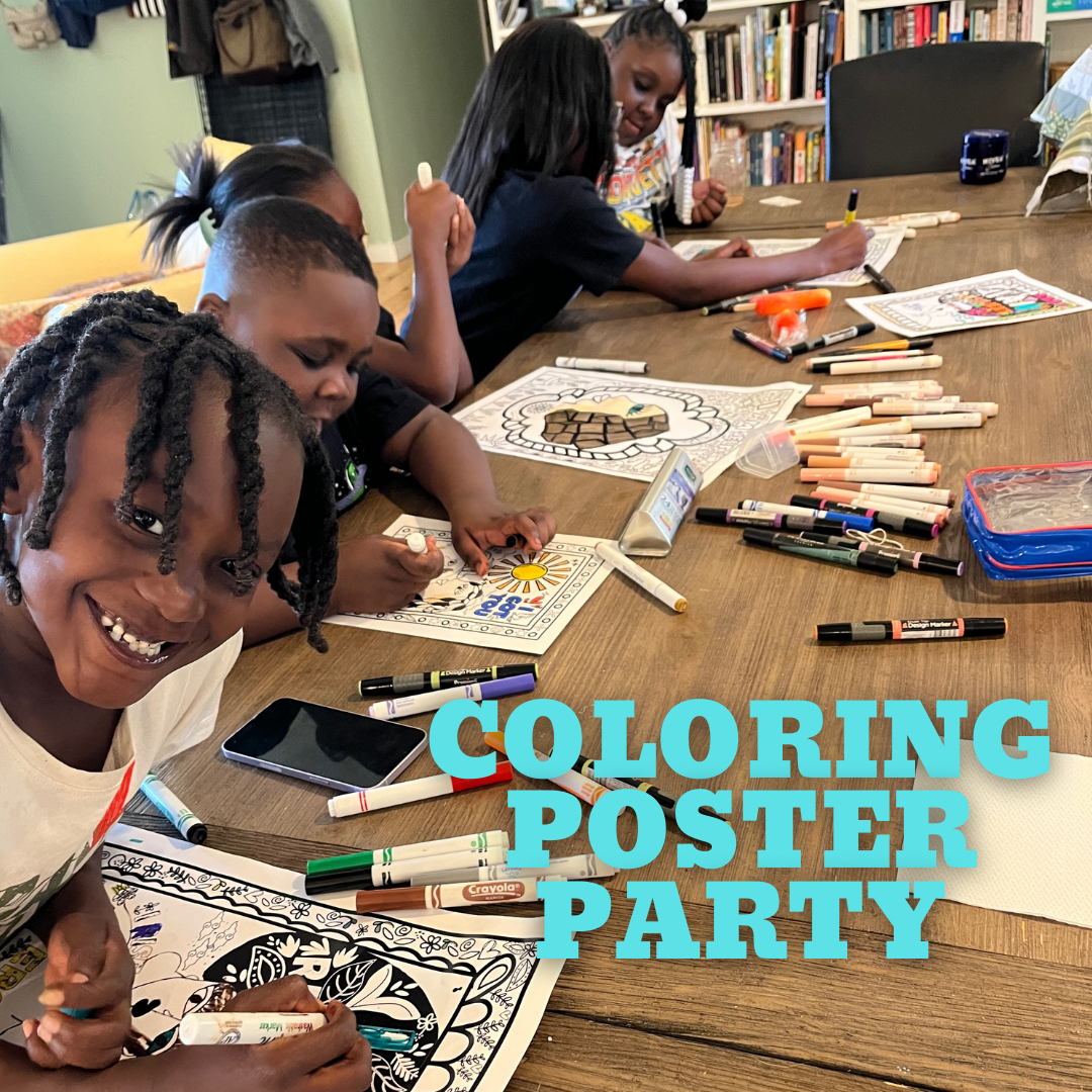Coloring Poster Party Bundle