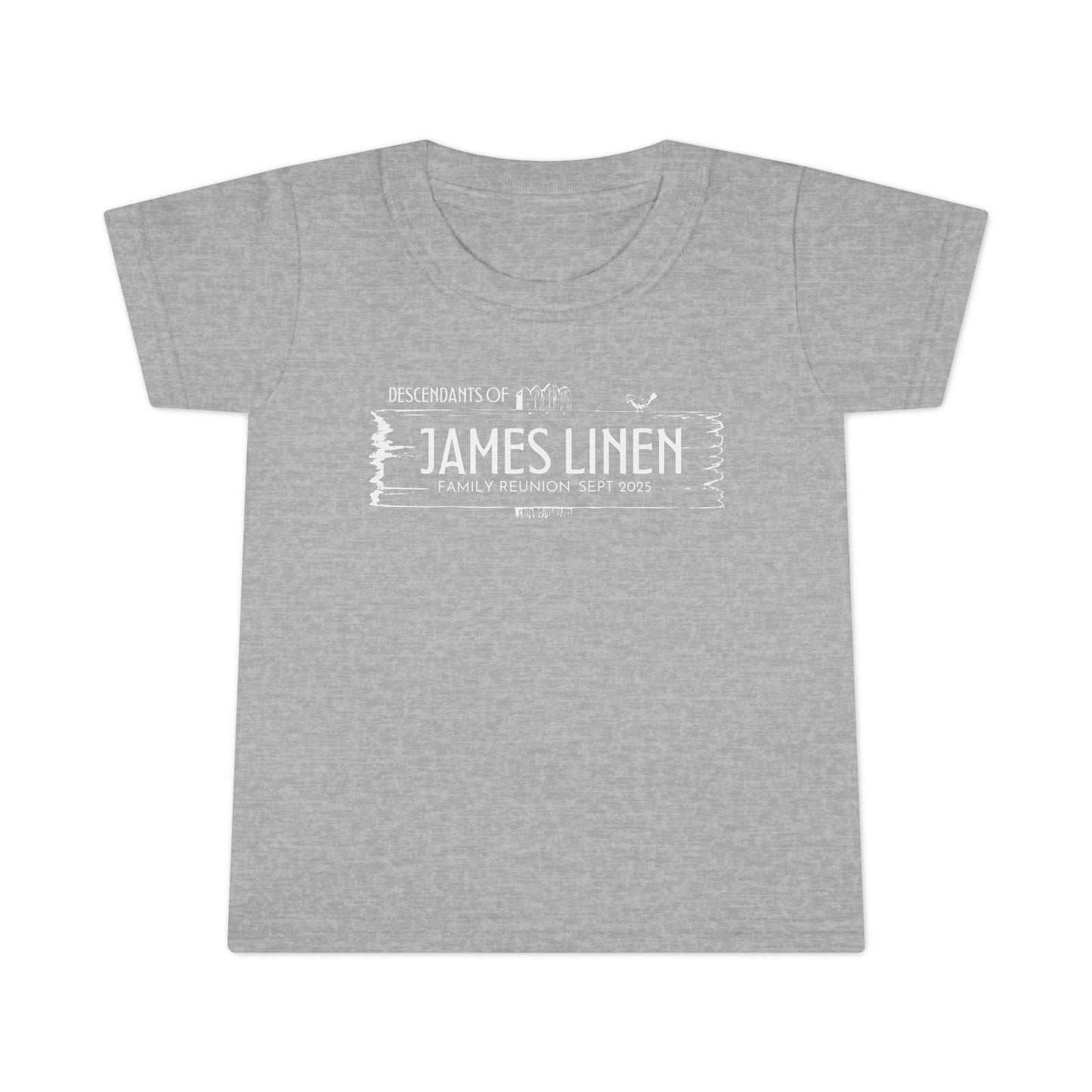 Linen Family Reunion Toddler Tee