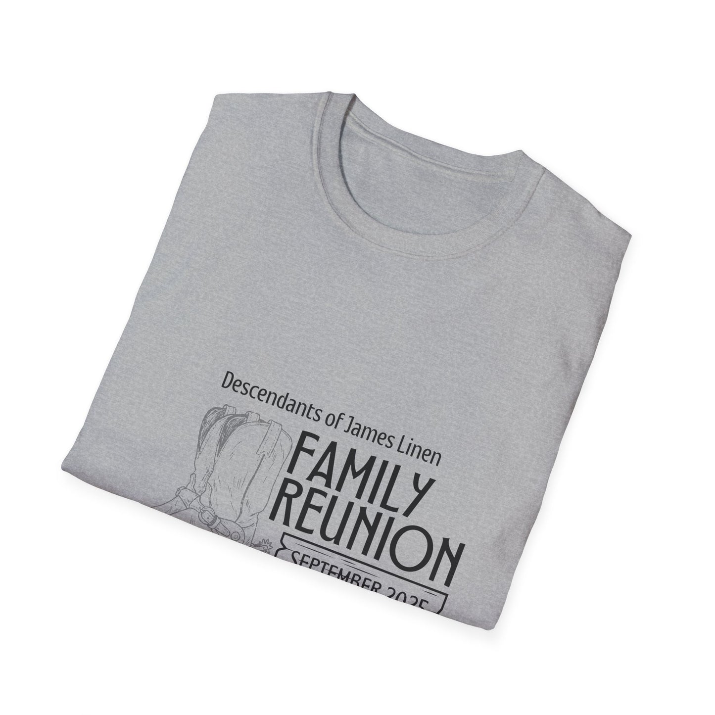 Linen Family Reunion (Boots) T-Shirt