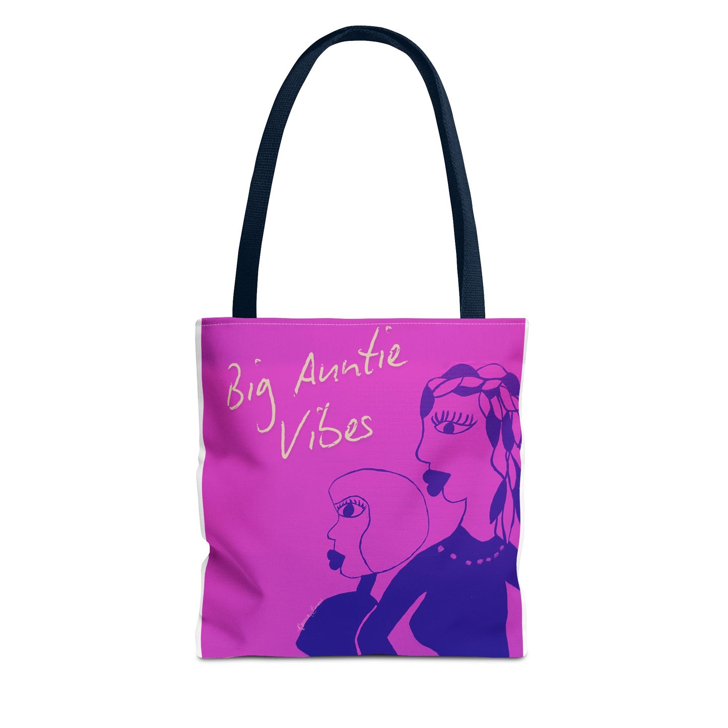 "Cousins" Tote in Thistle Purple