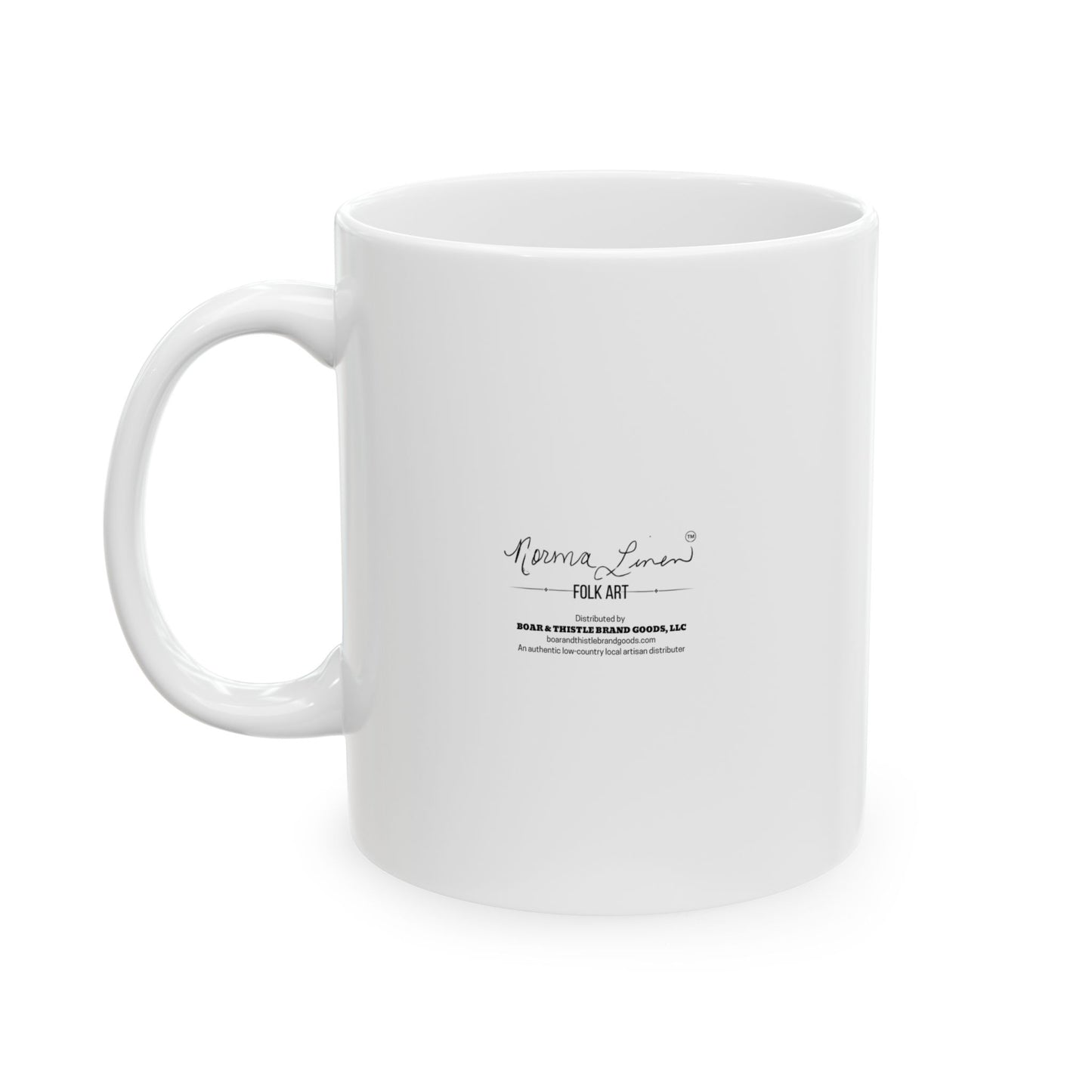 "Cousins" in Citrus Ceramic Mug, (11oz)