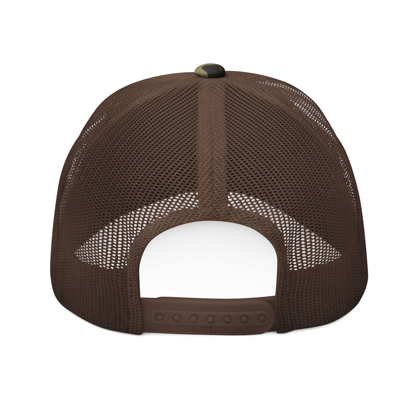 Linen Family Camouflage Trucker Hat (with Embroidery)