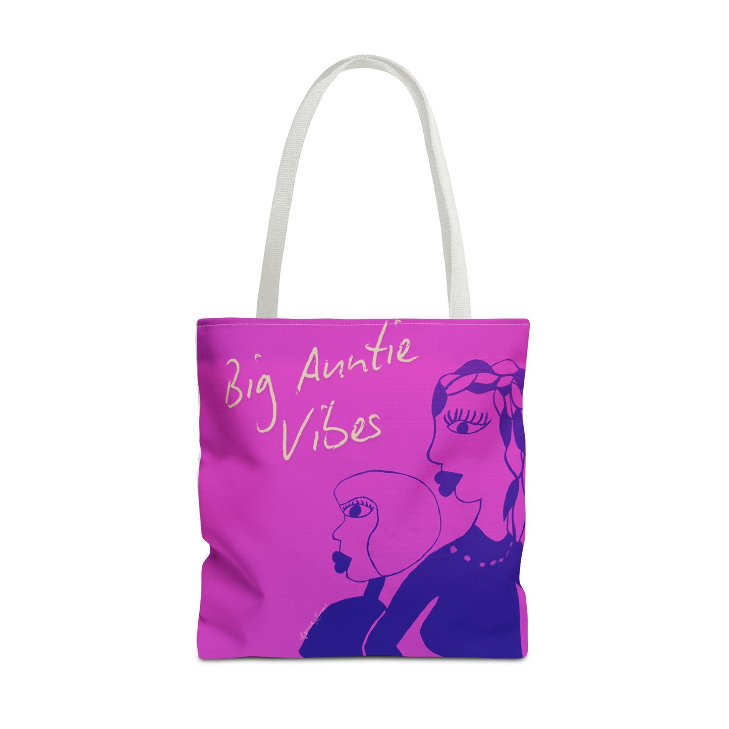 "Cousins" Tote in Thistle Purple