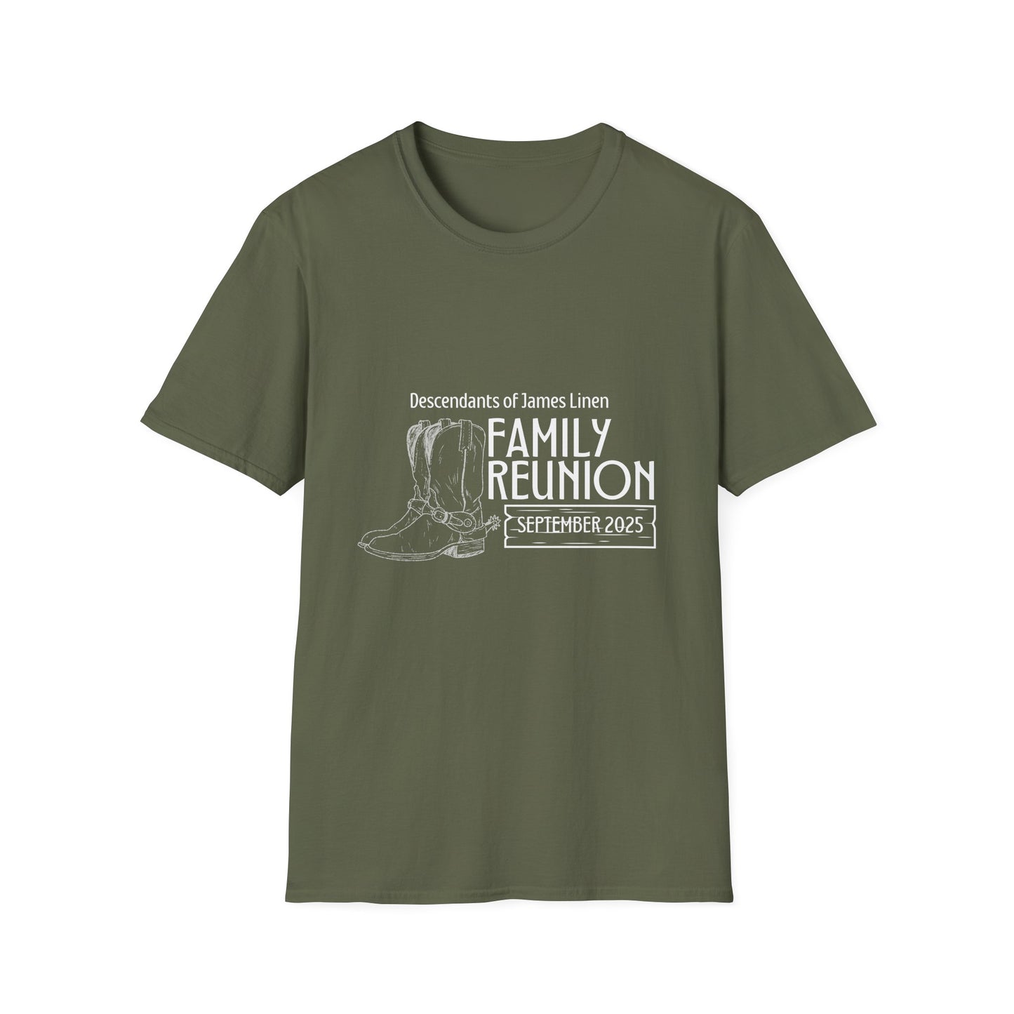 Linen Family Reunion (Boots) T-Shirt
