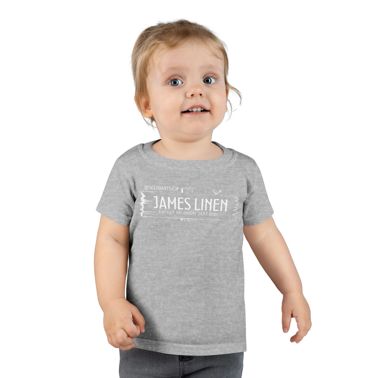 Linen Family Reunion Toddler Tee