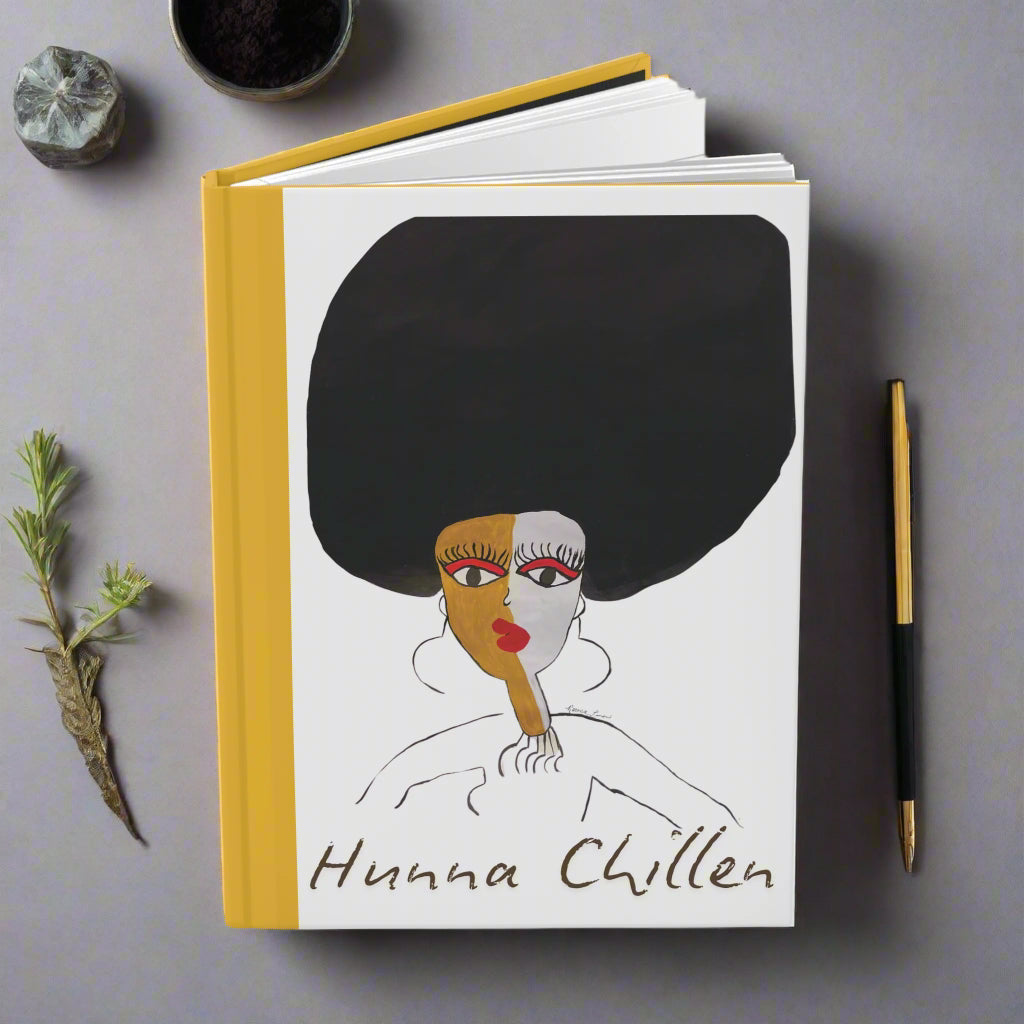 gullah folk art journal black woman natural hair